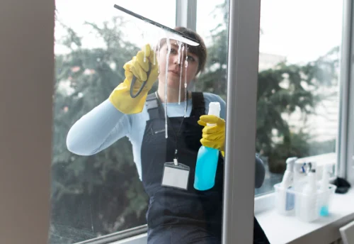 Nettoyage de vitres intérieures et extérieures au Mayet-de-Montagne